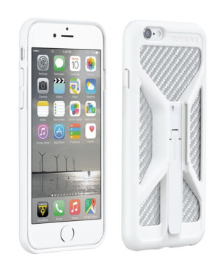 TOPEAK Бокс для телефона RideCase ONLY для iPhone 6/6S с возможностью крепления на руль. цв.белый