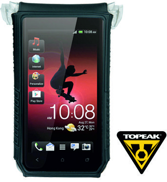 TOPEAK водонепроницаемый чехол для смартфона с экраном 3"-4" цв.черный
