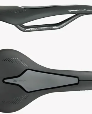 TOPEAK Free XX Carbon Карбоновое седло (чёрный с серым)